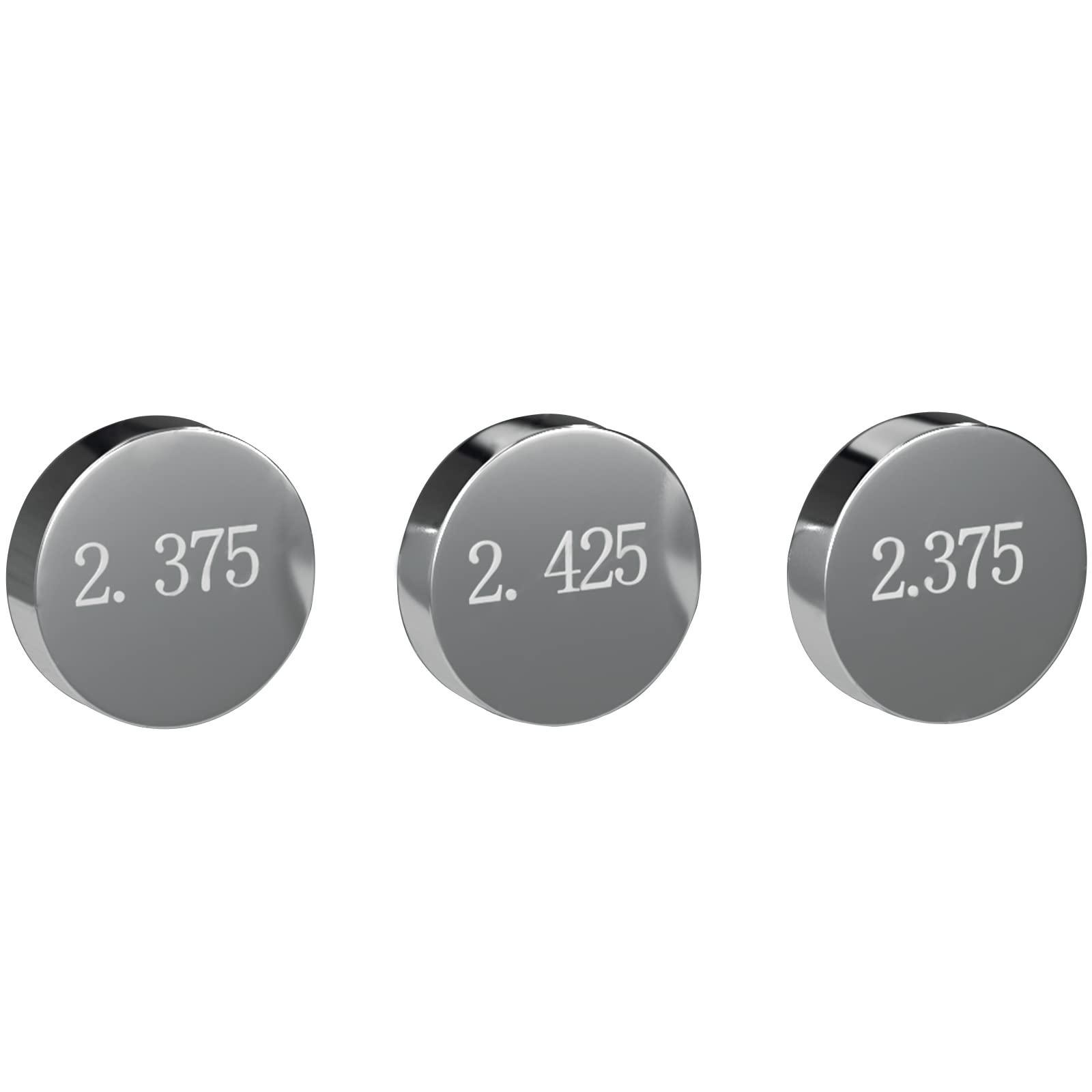 Road Passion 7.48mm Válvulas Cuña Kit 1.225mm-3.475mm Incremento 0.05mm para Suzuki GSX650F 2009 GSX-R600 1992-1993 1997-2009 GSX-R750 1993-2008 GSX-R1000 2001-2009 GSX-R1100 1993-1998