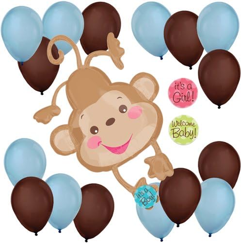 ¡Es un niño! Kit de globos de mono