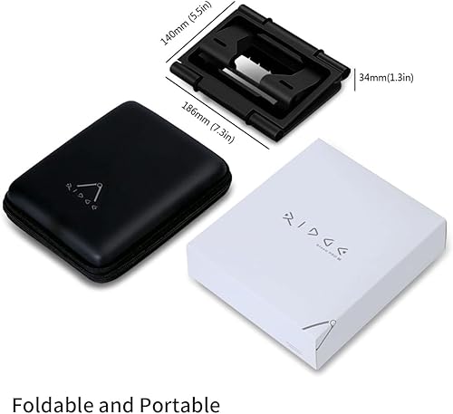 Miniatura 7 de Soporte ajustable para laptop para escritorio, plegable de aluminio y soporte ergonómico para elevador de laptop compatible con MacBook AirPro, HP,