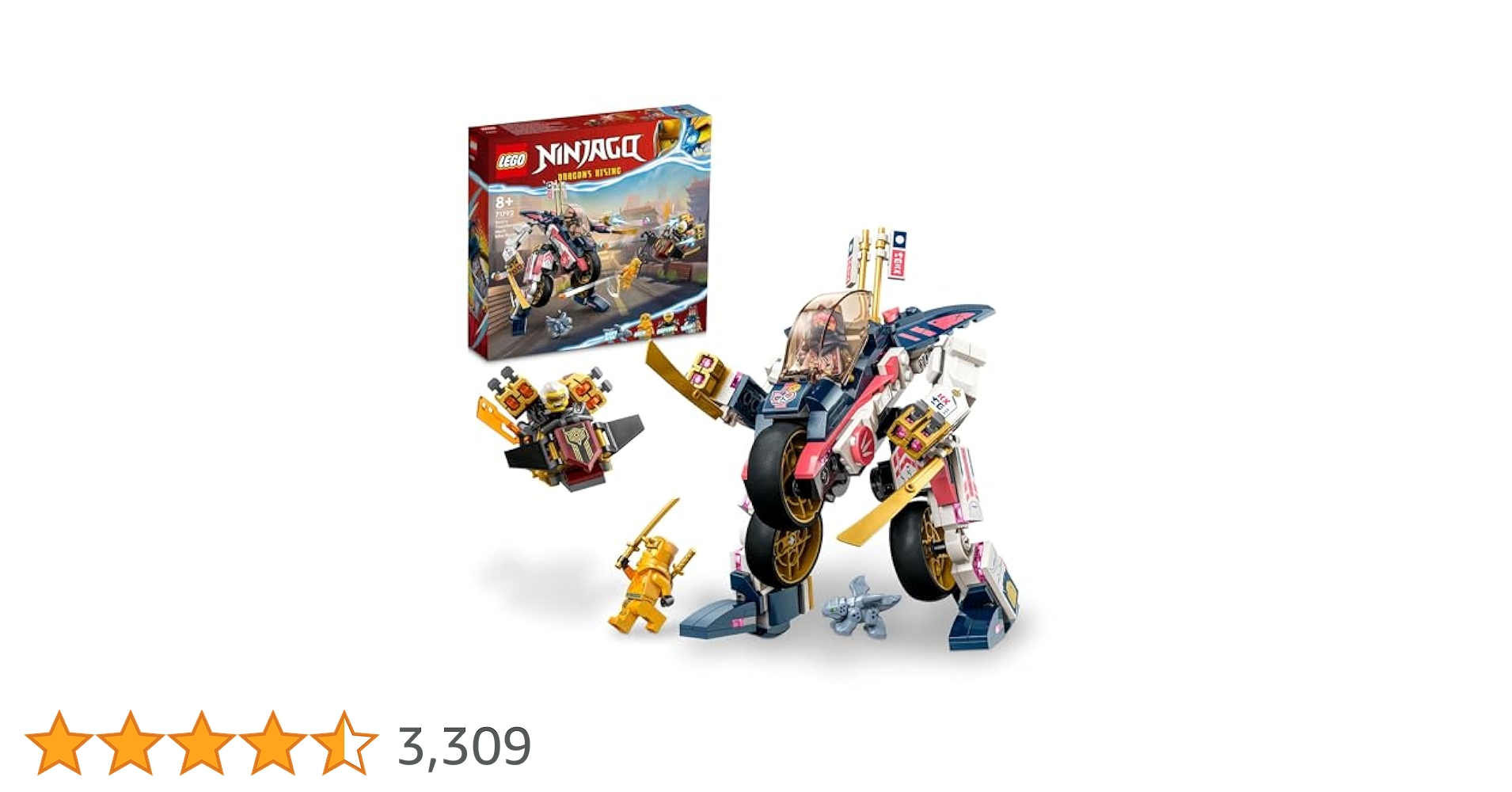 Amazon.co.jp: LEGO Ninjago 71792 Sora Mech Bike Racer Gift