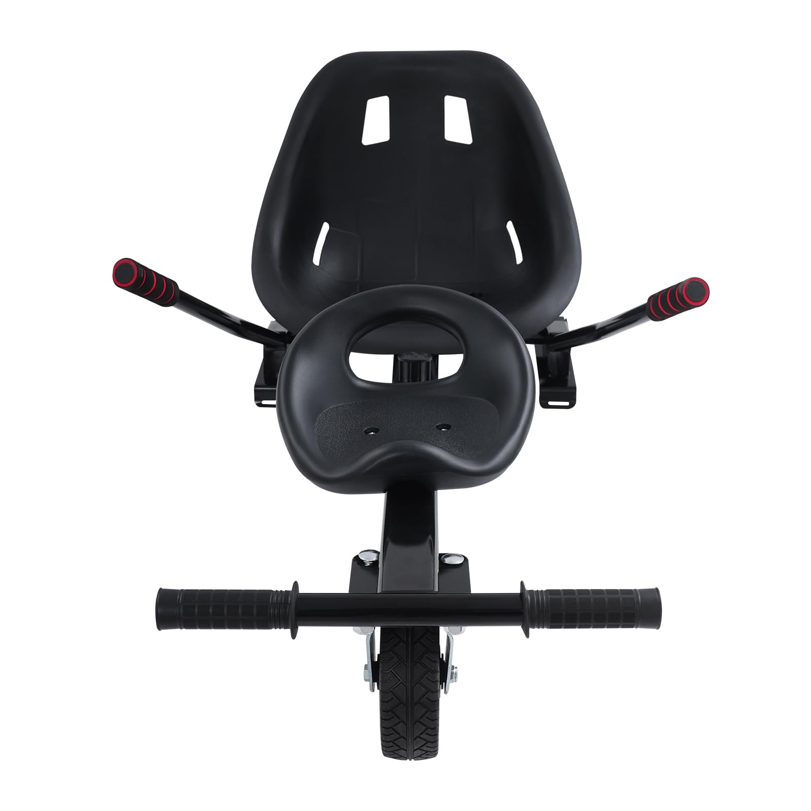 Hoverboard sedile doppio go-kart, kit di trasformazione hovercart accessori adatto per scooter autobilanciante da 6,5" 10", telaio regolabile Hoverboard Kart