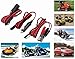 4.5FT Battery Charger Cable Car Alligator Clips Cigarette Lighter Male Plug Adapter Kit Trickle Charger Socket Auto Sae 2Pin Charging Alligator Clamp Batteries Chargers Solar Panels Extension Cable
