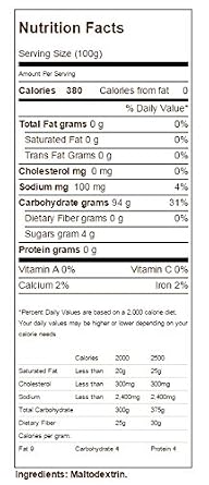 Maltodextrin - 50 Pound Bag