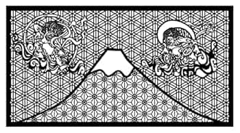 立つ切り絵「ハート風神+ハート雷神」 立つ切り絵「ハート風神+ハート雷神」 簡単切り紙】ハート💖 How