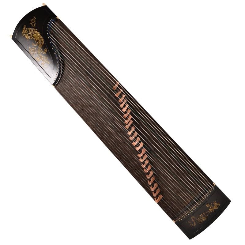 JITEM Professional Performance Grade Paulownia Wood Guzheng, Hand-Carved Zither String Instrument for Adults/Children/Senior/Intermediate/Beginner(Color:B), Size - Image 7