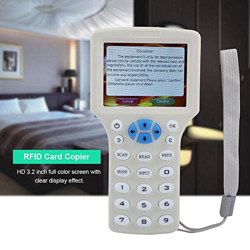 ID/IC Copier 9 Frequency Multifunctional Copy Encrypted NFC Smart Card RFID Copier ID/IC Reader Writer RFID ID Card Reader Access Control Copy Machine