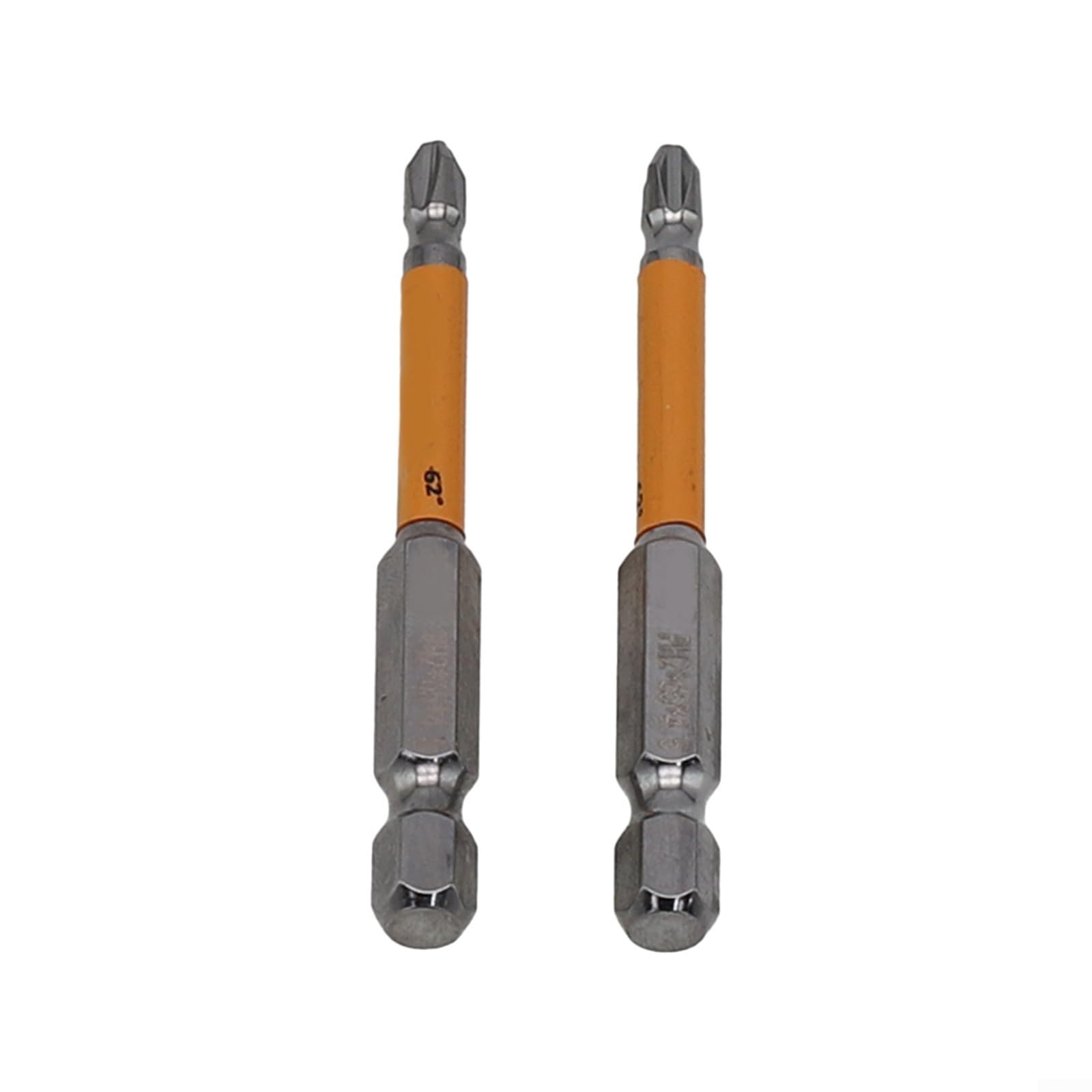 Punte Magnetiche Per Cacciavite PH2 In Acciaio Temprato HRC62 – Lunghezze 65-150 Mm