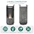 Ultym 32" H Rustic Cracked Jar Water Fountain Outdoor with LED Lights, Polyresin Freestanding Waterfall Feature, Decorative Bird Accents, Tranquil Oasis for Garden, Patio, Yard, or Porch
