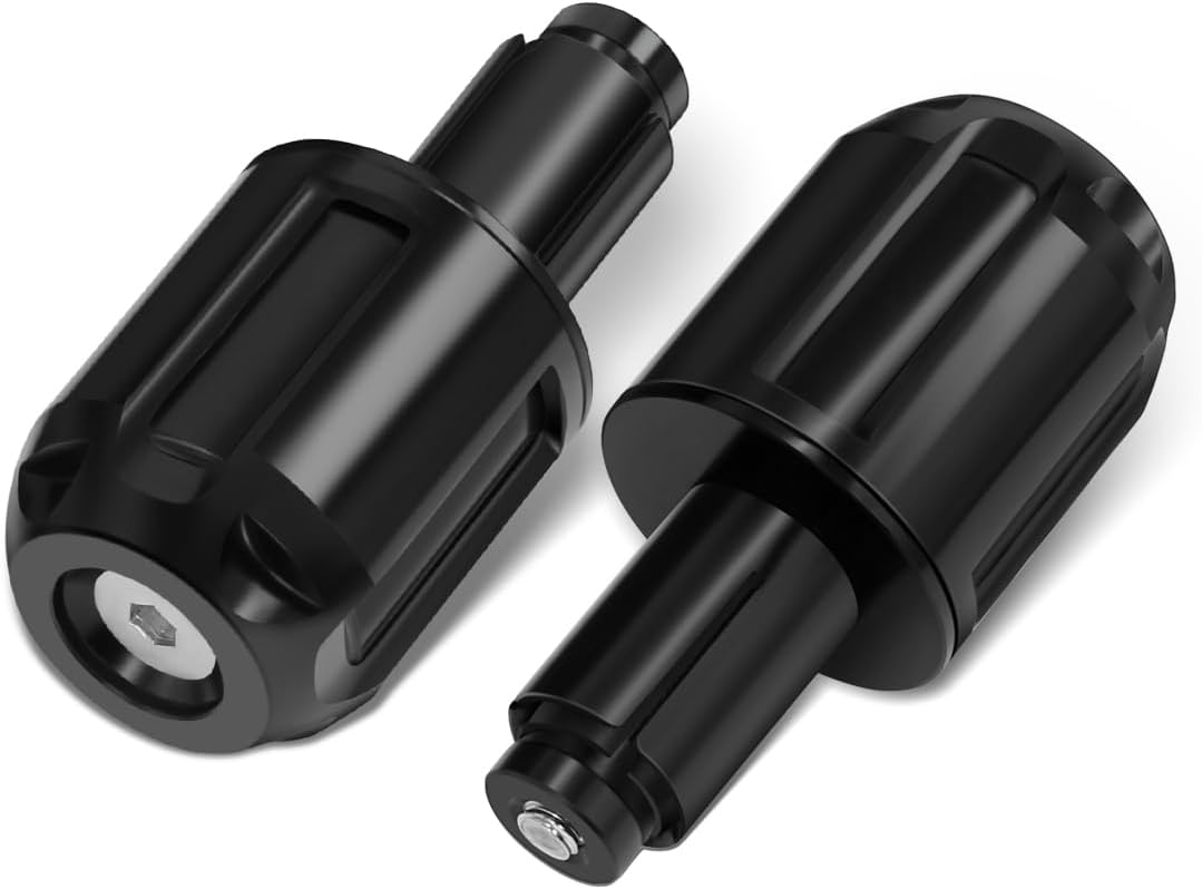 - Motorcycle Bar Ends Plug 14-22mm CNC Grips Plug Caps Replacement