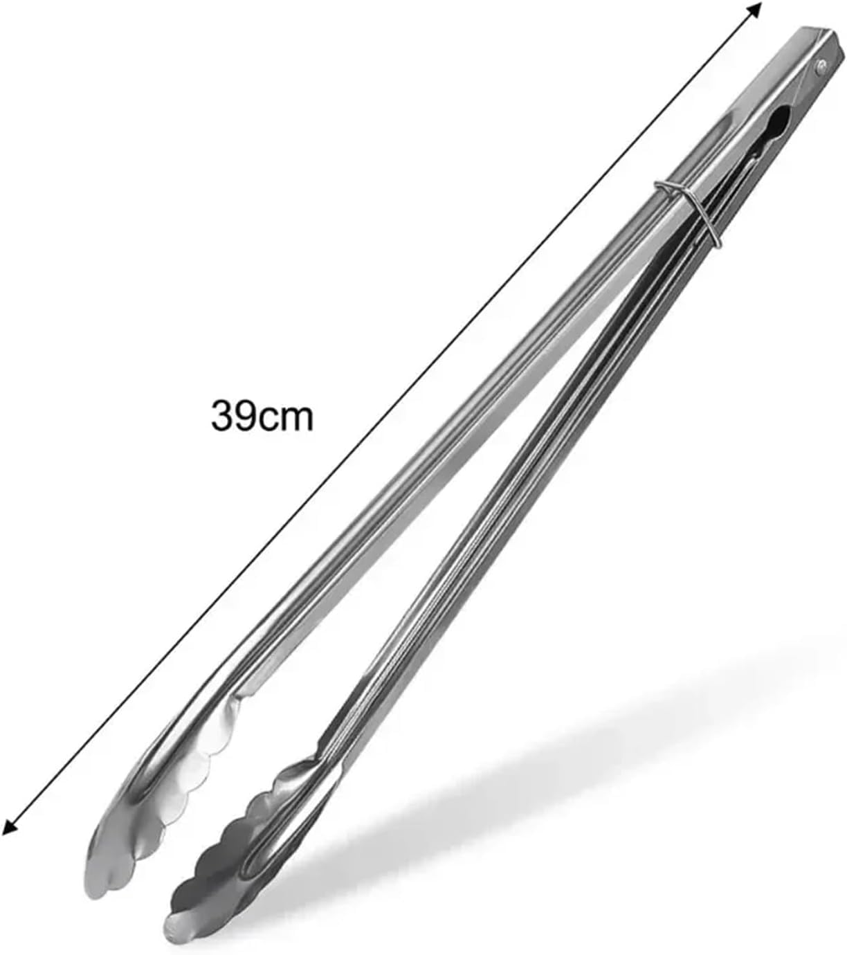 Pinzas de Cocina de Acero Inoxidable, 5 Piezas, Antideslizantes, de Acero Inoxidable, Pinzas para Alimentos, Parrilla, Carne, Pan, Clip para Servir, Barbacoa, Buffet, Abrazadera, Accesorios