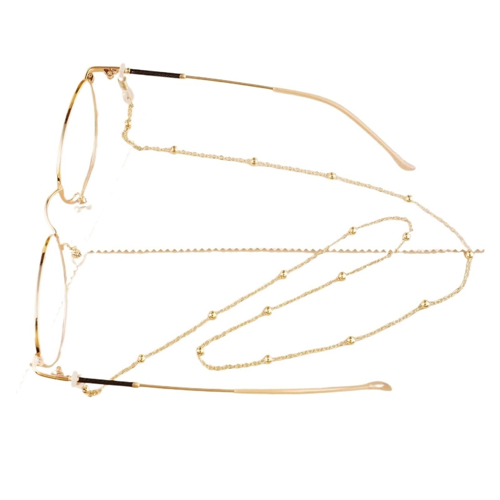 Lot de 36 chaînes de lunettes en métal tendance pour homme et femme - Chaîne de lunettes de soleil de lecture - Chaîne de lunettes de soleil - Cordon de serrage pour femme