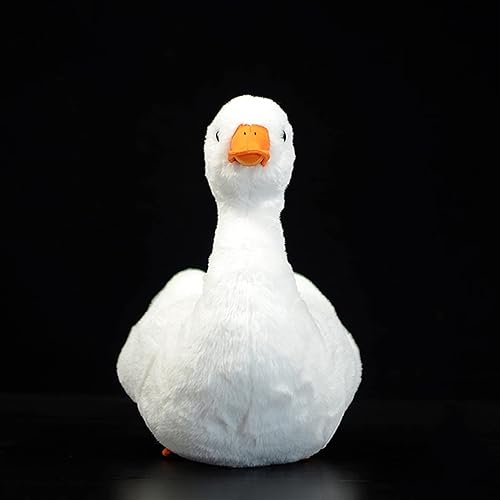 Miniatura 2 de Cole Duck - Peluche de pato blanco de simulación, lindo peluche de pato de 12 pulgadas, regalos para niños