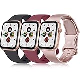 apple watch series 4 iijmio Matériau Silicone: Le bracelet en silicone adapté à Apple Watch est fabriqué en silicone haute performance. Ce bracelet iWatch est fait de silicone doux pour la peau, a un aspect lisse, est très confortable à porter au quotidien et possède une résistance et une durabilité élevées.