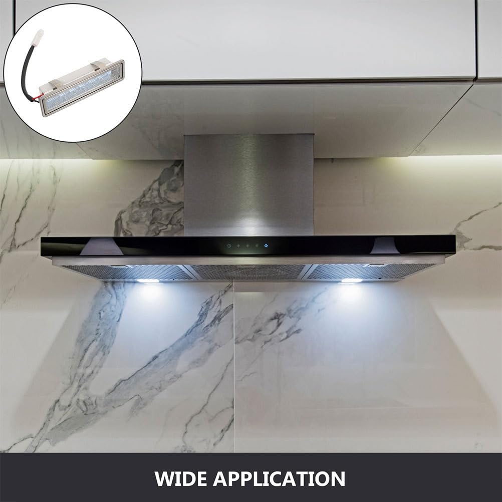 ANDRESLAD 2pcs LED Range Hood Light Bulbs Cool Replacement for Integrated Stoves Kitchen Vent Hoods Energy Efficient Bright LED Lighting Easy Install - Image 2