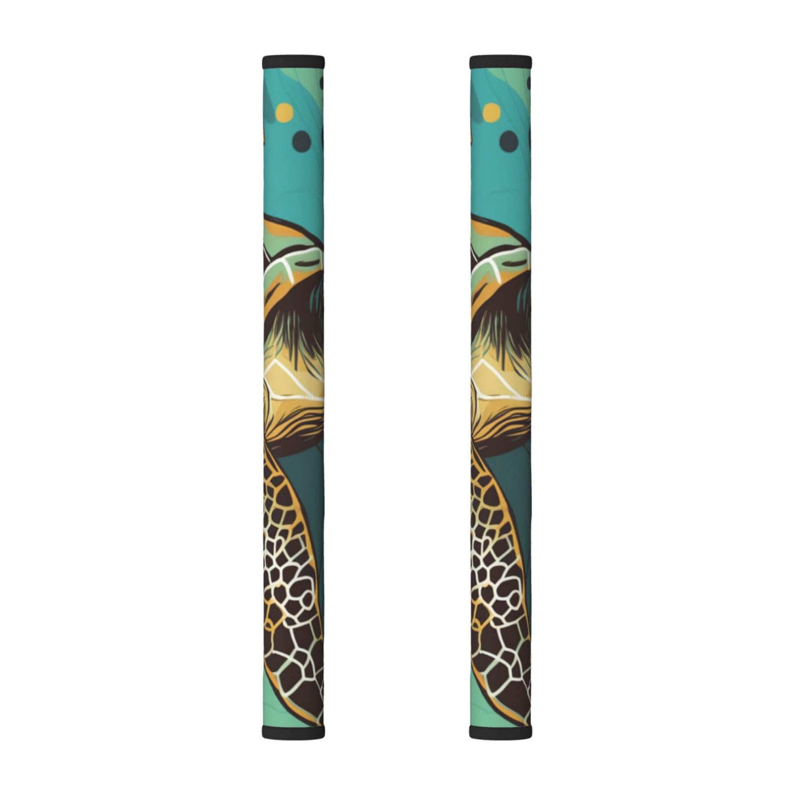 VGFJHNDF Refrigerator Door Handle Covers 2-Pack, Sea Turtle prin Printed Protect and Decorate for Fridge Ovens Dishwashers