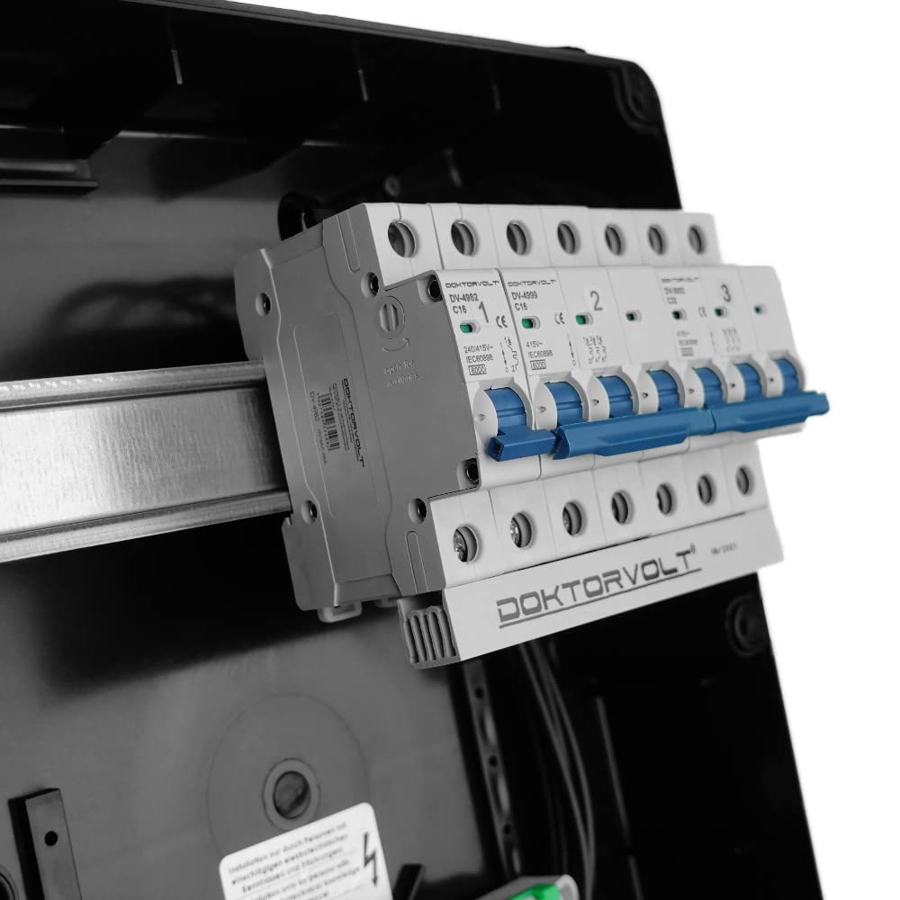 Doktorvolt Stromverteiler Bals Stecker 16A Baustromverteiler Schuko Steckdosen IP44 ECO-S 32A 16A 2x230V