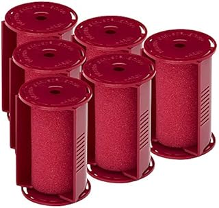 Caruso Professional Large Molecular Replacement Steam Hair Rollers with Shields, 6-Pack, 1-1/2
