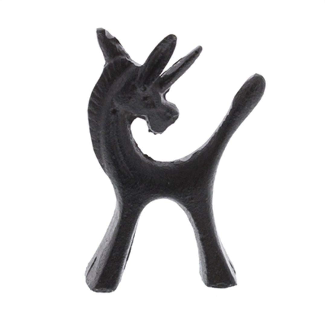 AREOhome 3109-13 Pablo Unicorn, Brown, 3.25-Inch Height, Cast Iron