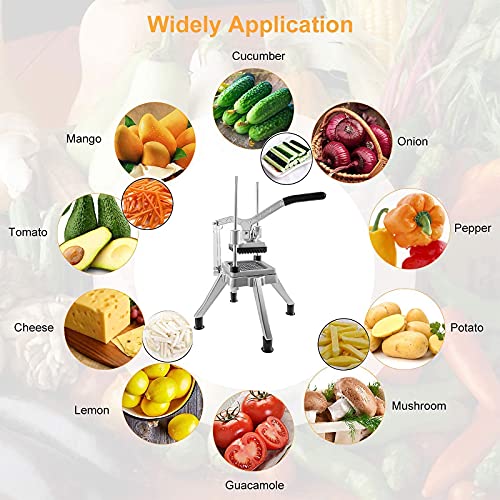 Cortadora Profesional de Verduras y Frutas de Acero miniatura 2