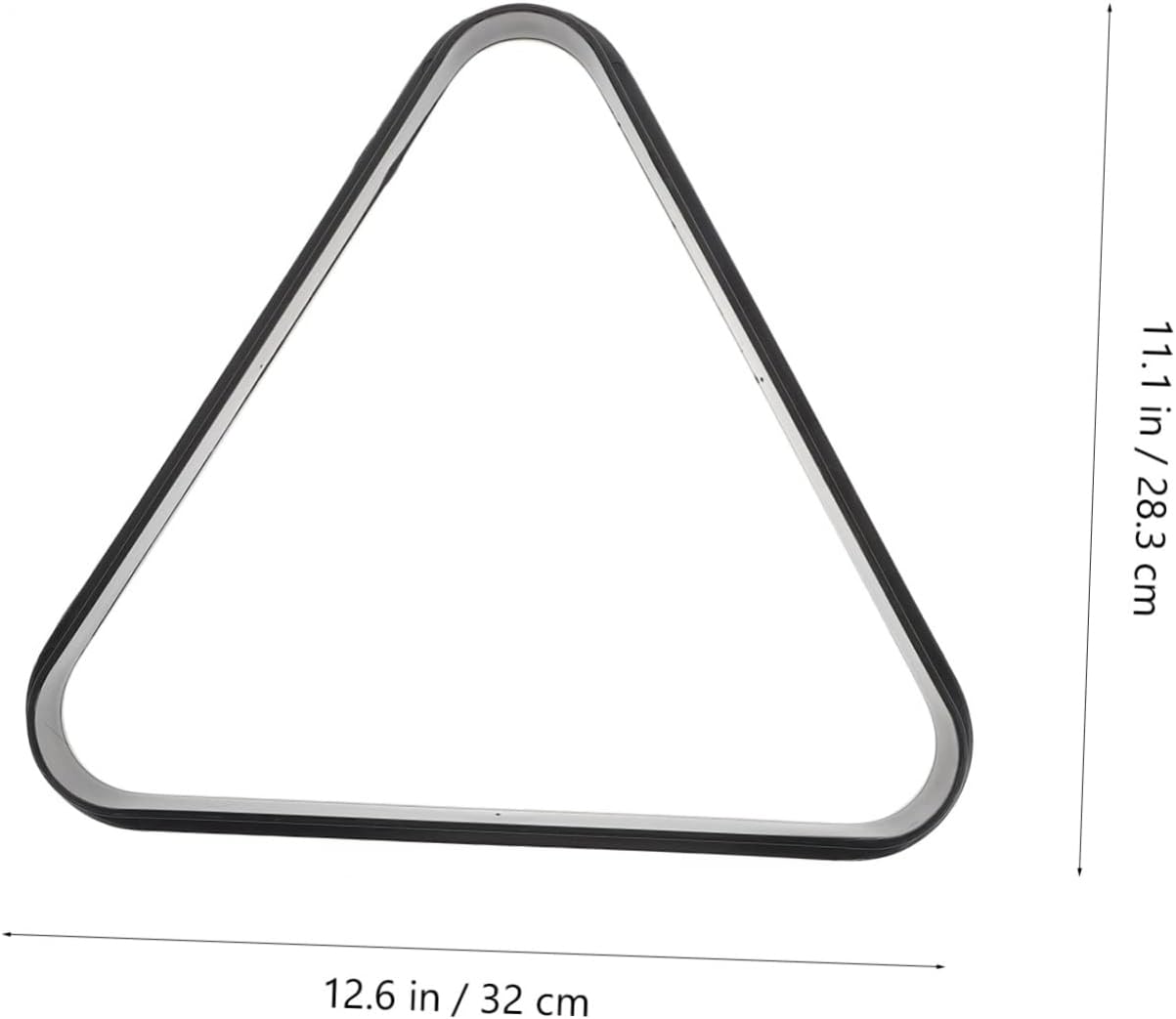 6pcs Billiard Racks Plastic Pool Triangle and Rack for Organized Pool Table Accessory for Home and Community Use