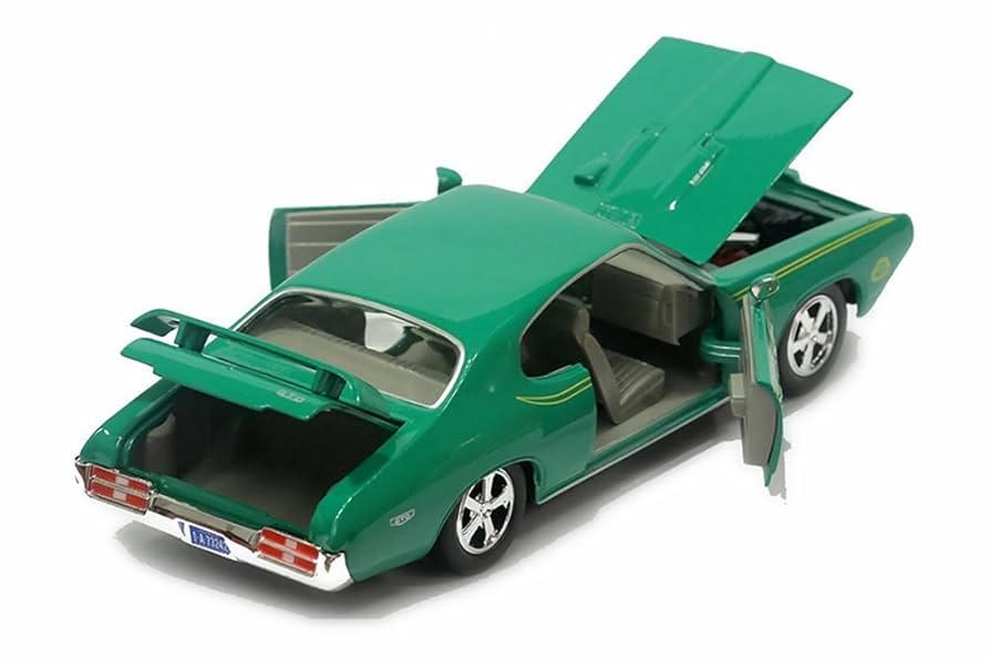 Amazon.com: 1969 Pontiac GTO Judge, Green - Motormax 73242