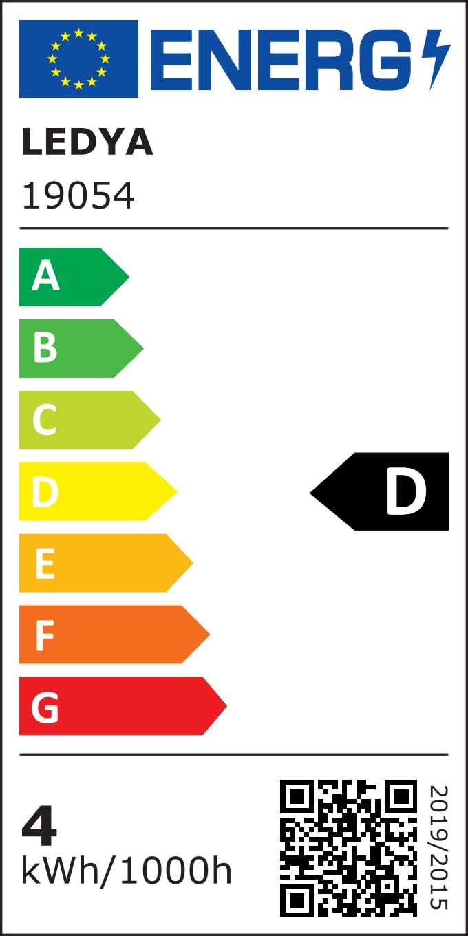 Lampadine LED GU10 7W - 10 Pezzi, Luce Bianca Calda 3000K, Fascio 38°, Pari A 50W Alogene, Non Dimmerabile - Foto 3