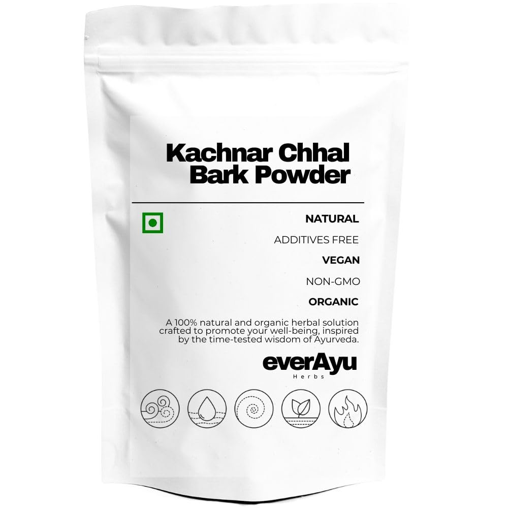 Kachnar Chhal Powder Kachnar Bark Powder-Kachnaar Chaal-Kanchnar Chhal Churna-Bauhinia Variegata (100 Gms)