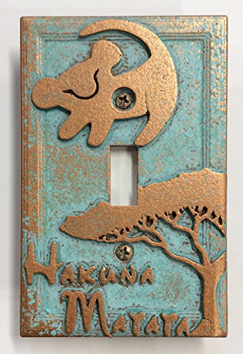 Sci-Collectables Lion King - Light Switch Cover (Aged Patina)