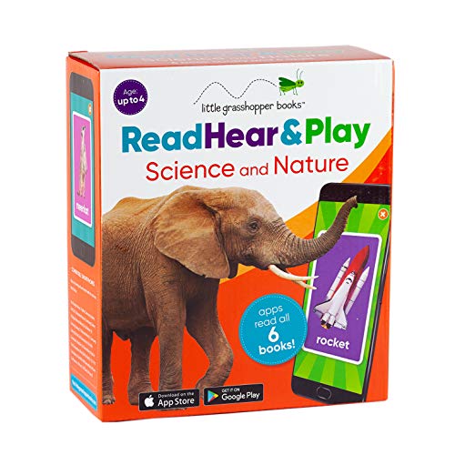 Read Hear & Play: Science and Nature (6 First Word Books & Downloadable Apps!)