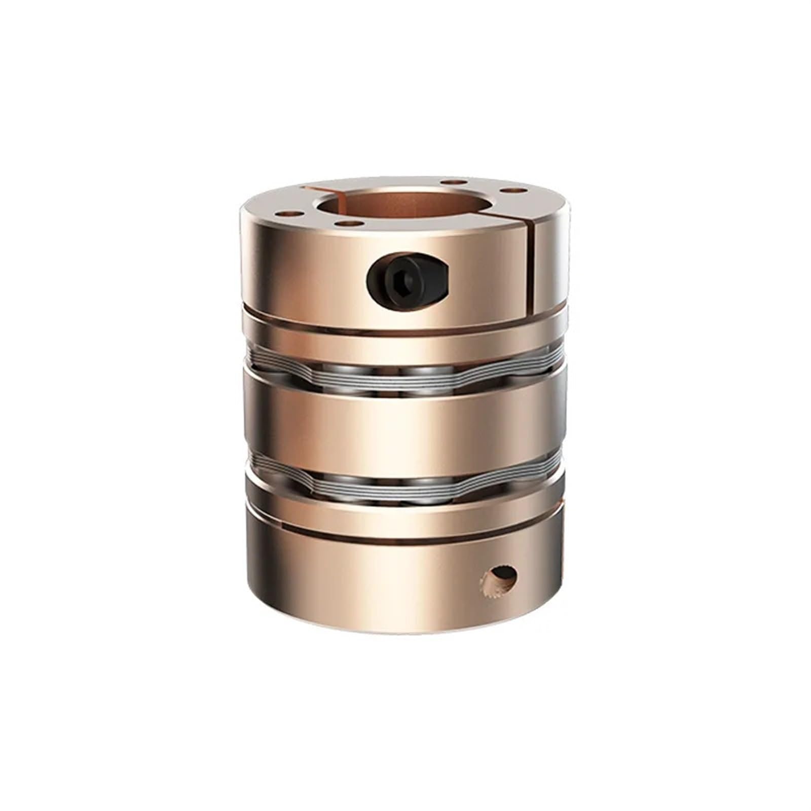 Acoplador de Eje LDG2-B-D32L41 8 Tornillos Acoplamiento de Disco de conexión Flexible de Alta Resistencia for Motor (Size : 5X6)