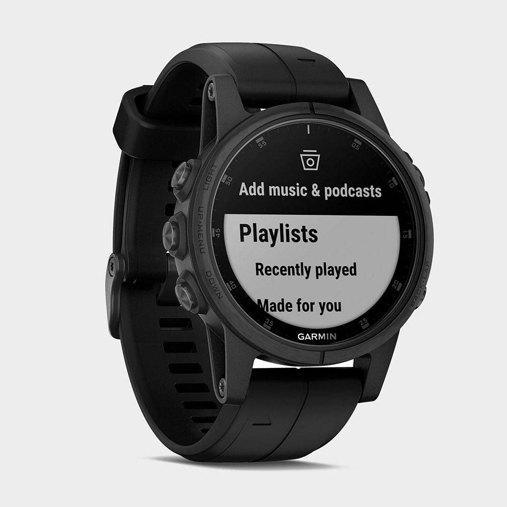 Garmin Fenix 5S Plus Sapphire, Unisex, Grafito, 1 : Amazon.es