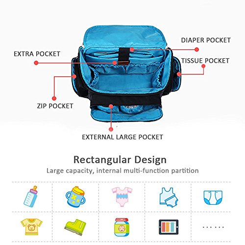 Mochila maternidade Land Attic 2020 original a pronta entrega e envio imediato (Preta)
