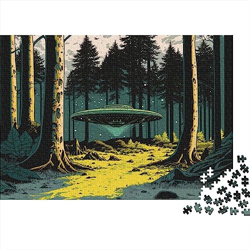 Puzzle UFO per adulti Puzzle di navi spaziali da