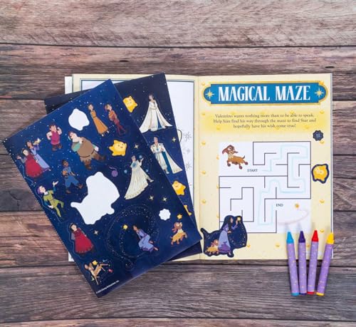 Disney Wish: The Kingdom of Wishes Color & Craft (Color & Activity with Crayons) - Image 5