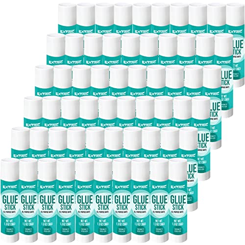 Glue Sticks 1.3 Ounce – 60 Count Glue Stick, All Purpose...