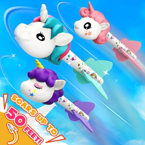 Anginne Rocket Kits for Kids- Unicorn Gifts for Girls, Early Girls Toys Age 3-7 Year Old Girl Toys - Image 2