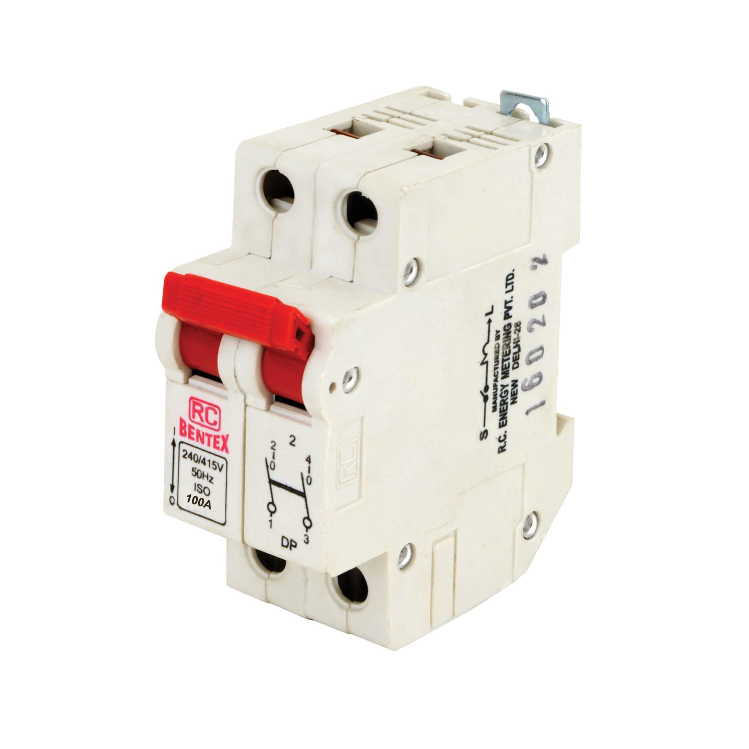 RC BENTEX Double Pole Isolator 100A, X04D000006