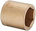 Ampco Safety Tools SS-3/4D1-9/16 Socket, Standard, Non-Sparking, Non-Magnetic, Corrosion Resistant, 3/4" Drive, 1-9/16"