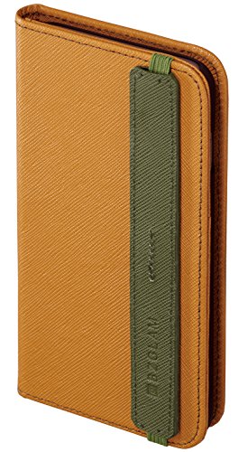 サンクレスト iDress iPhone6 PlusS 5.5インチ 対応 BZGLAM レザー ダイアリーカバー ブラウン i6PS-BZ05