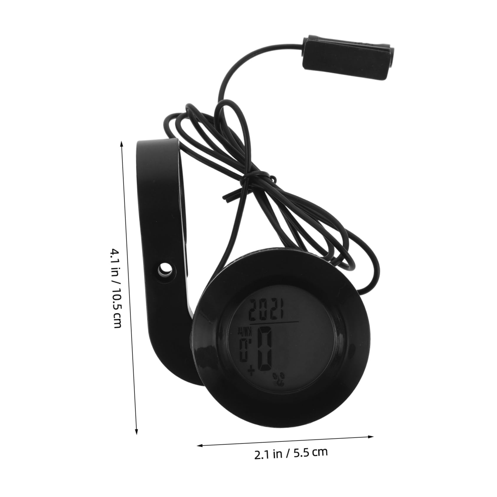 KESYOO Stopwatch Exercise Bike Computer Bike Speed Meter Tool Road Bike Odometer Cycling Accessories Bike Tracer Portable Bike Speedometer Bike Accessories Speed Meters Plastic Black