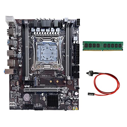 AMIUHOUN X99 Moderkort LGA2011-3 för Xeon E5 V3/V4 med DDR4 RAM