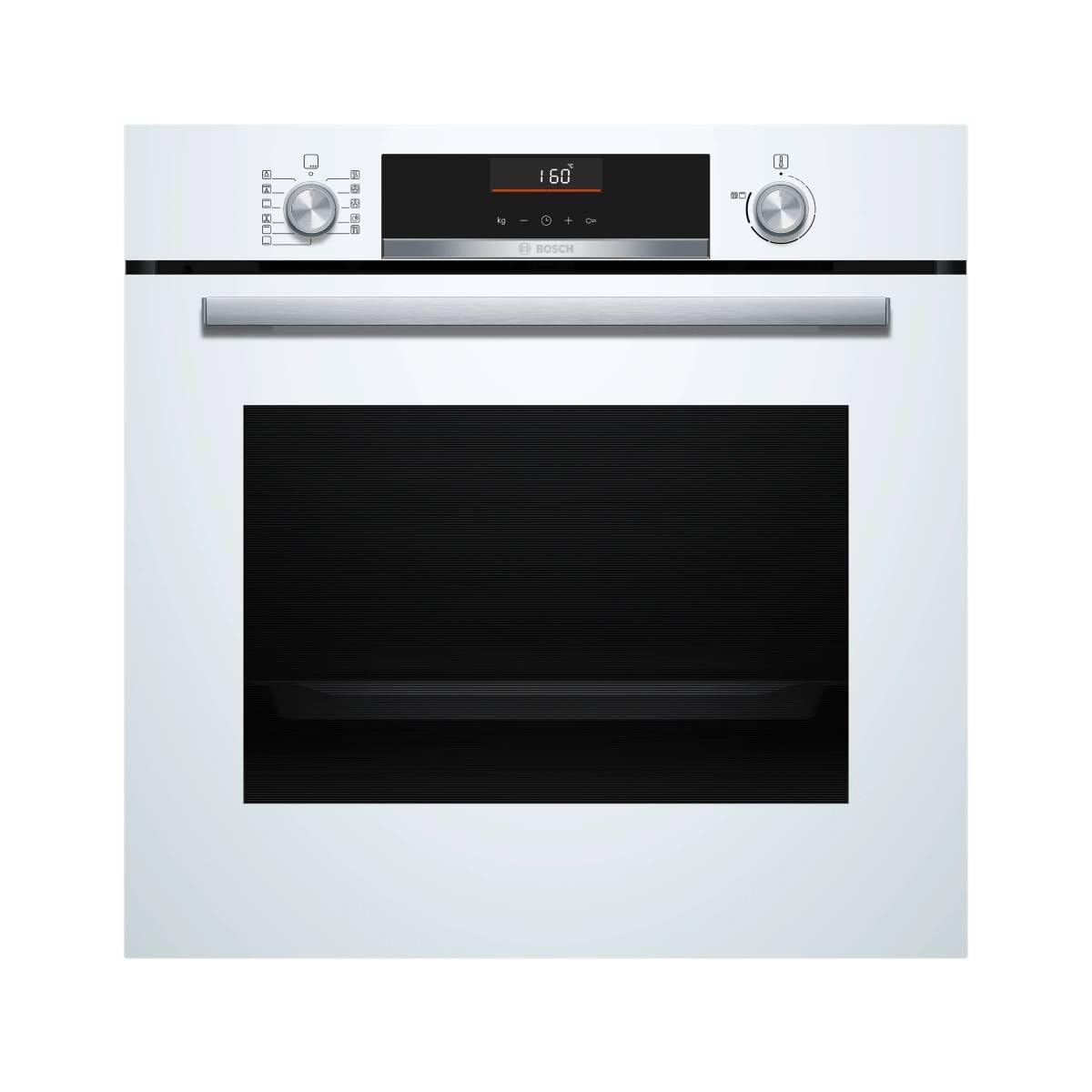 Bosch - Forno, Serie 6, Funzione AirFry, Ricette Pre-programmate, Bianco, HBG536EW4