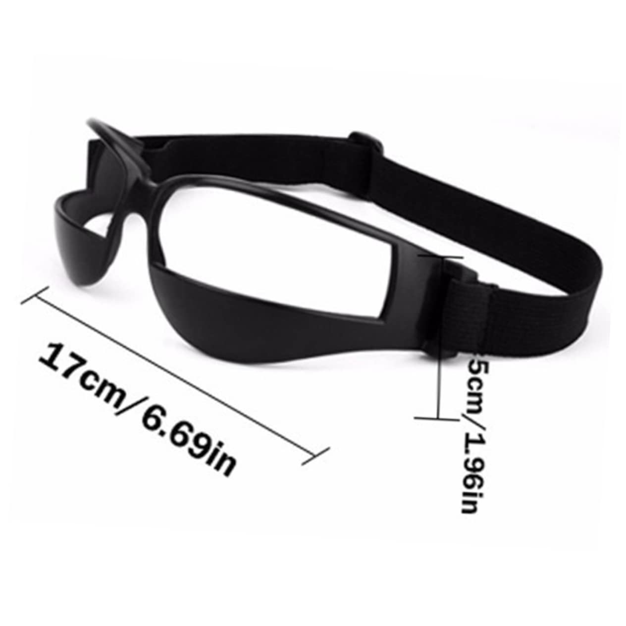 POPETPOP Basketball Dribble Goggles Low Head Training Glasses for Sports Basketball Training Aid Soft Plastic Comfort Fit