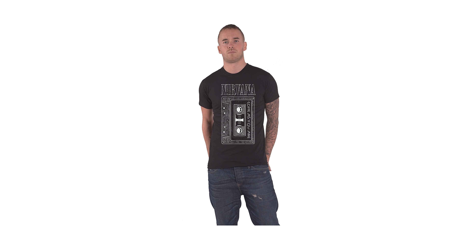 NIRVANA Tシャツ XL Come as you are Amazon.com: Men's Nirvana Come As You are T-Shirt Small