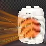 Kasimir Calentador y ventilador 2000W Calentador FH-A13 Blanco Calentador térmico vertical en espiral 15 M² Calentador eléctrico en espiral Bajo ruido Protección contra sobrecalentamiento.