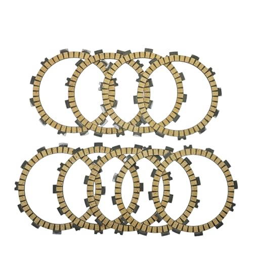 Kit disques de friction d'embrayage 9pcs pour Kawasaki ZX6R Z750 Z800 Z900