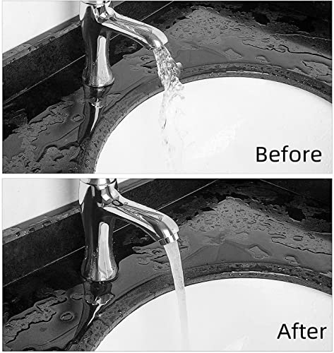 Xukekoy BATHROOM SINK AERATORS 6 Pack Faucet Aerator 2.2 Gpm Bathroom Sink Aerator Regular Standard Replacement Parts With Brass Shell 15/16-Inch Male Threads Aerator Faucet Filter With Gasket For Kitchen Bathroom thumb #4