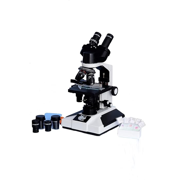 Buy ESAW 2500x Binocular Compound Microscope for Laboratory (2022