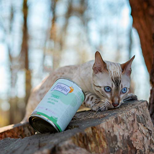 MjAMjAM - Premium Nassfutter für Katzen - Quetschie - Insekt mit saftigem Hühnchen, 12er Pack (12 x 125g), nachhaltig und getreidefrei, mit Insektenprotein