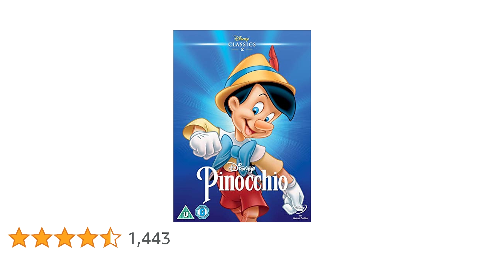 Amazon.co.jp: Pinocchio [Import anglais] : DVD